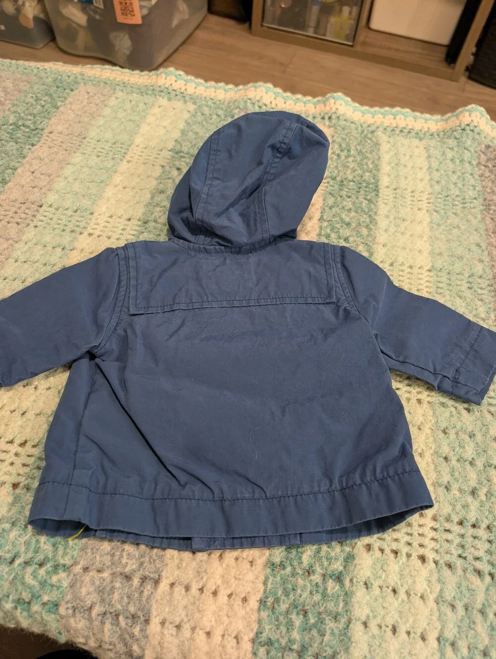 Bany Gap Paddington Bear Baby Hooded Toggle Jacket - Size 0-6 Months